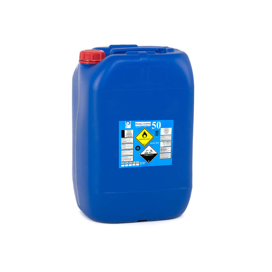 Hydrogen Peroxide Technical Type 50% 35 Kg Drum