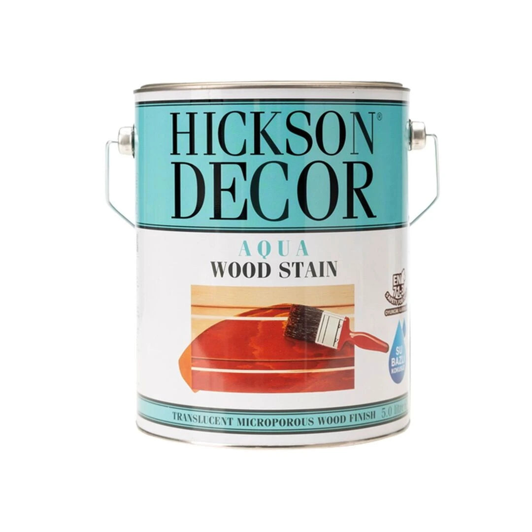 Hickson Decor Ultra Aqua Wood Stain Exterior Wood Paint 15 LT