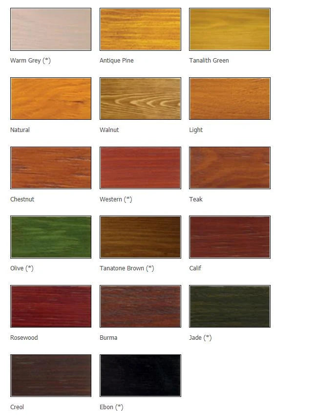 Hickson Decor Ultra Aqua Wood Stain Exterior Wood Paint 15 LT